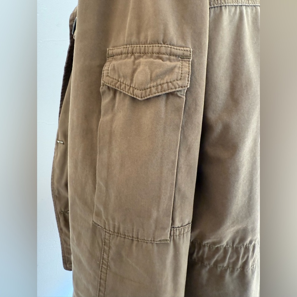 J CREW WALLACE AND BARNES CLASSIC COTTON MILITARY JACKET DRAB OLIVE GREEN - Picture 4 of 11